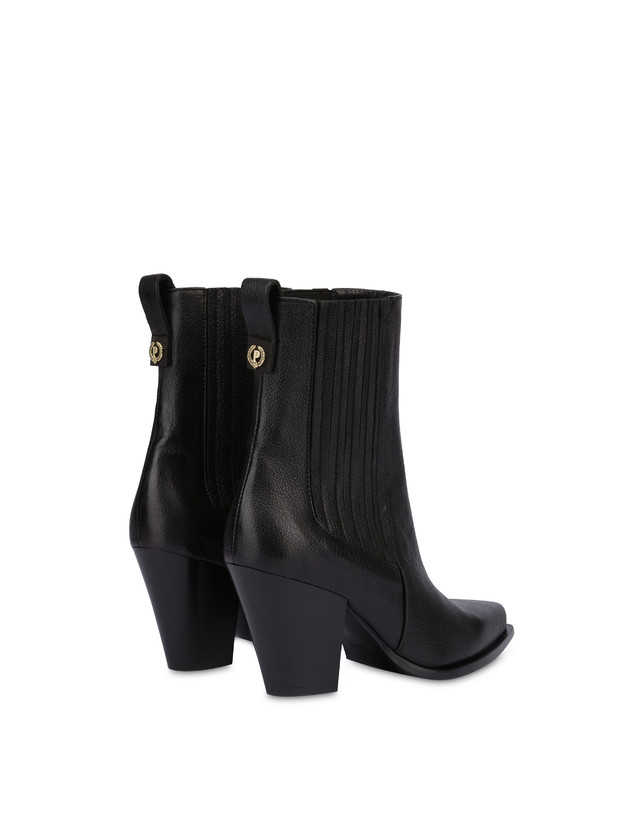 Pollini Stivaletti In Capra Madras Texas Flair Nero Economico