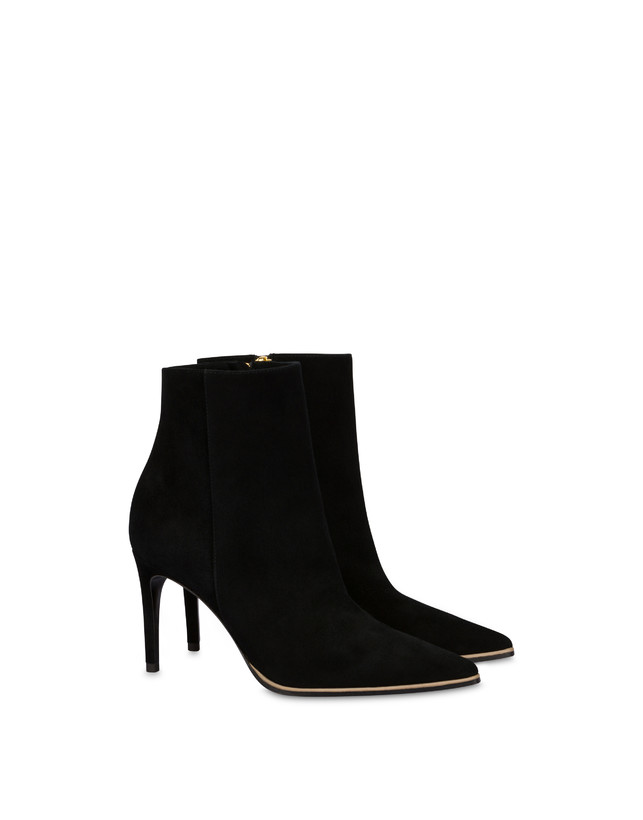 Pollini Stivaletti In Camoscio Attitude Outlet