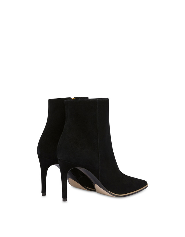 Pollini Stivaletti In Camoscio Attitude Outlet