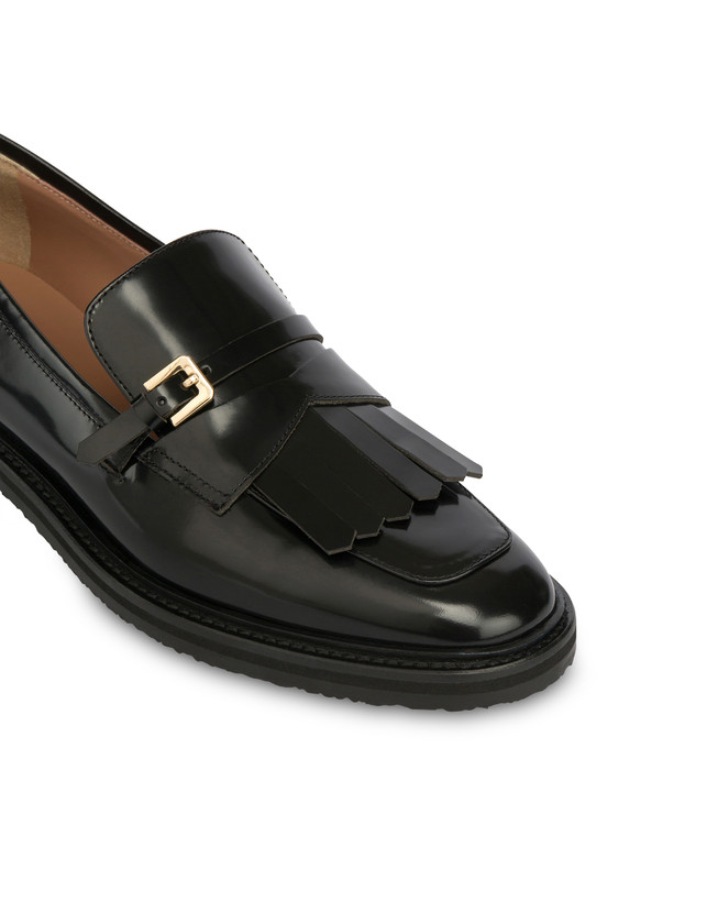 Pollini Mocassini In Vitello Abrasivato Camber Sand Nero I Più Venduti
