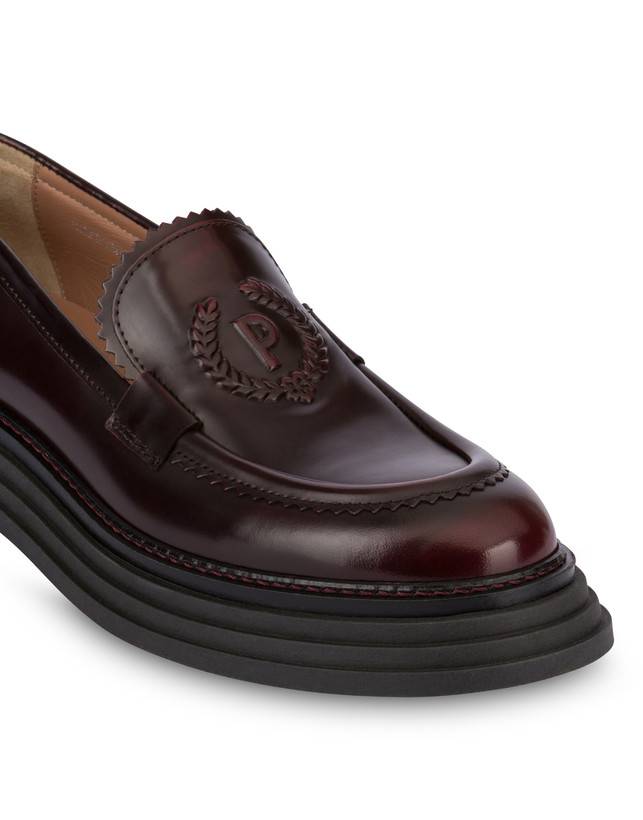 Pollini Mocassini In Vitello Abrasivato Stairway Mosto 2025