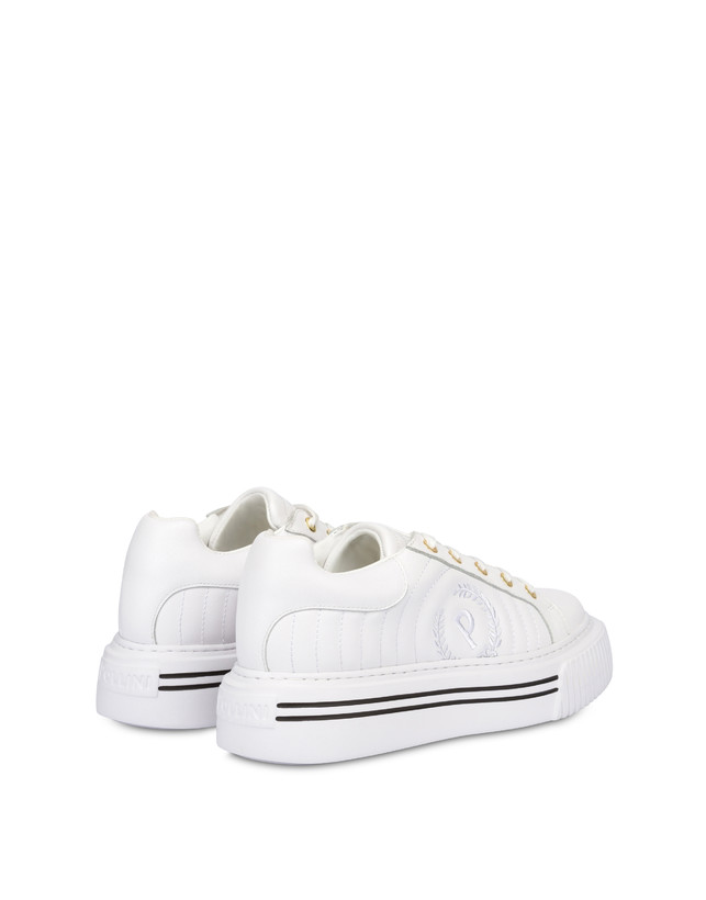 Pollini Sneakers In Vitello Doona Bianco Soddisfazione Garantita