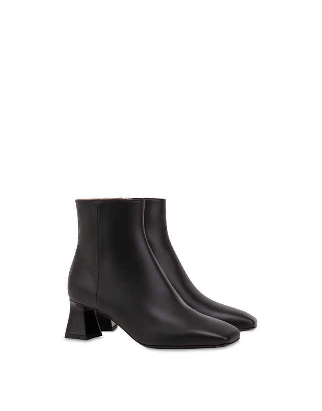 Pollini Stivaletti In Nappa Nina Nero Promozione Limitata