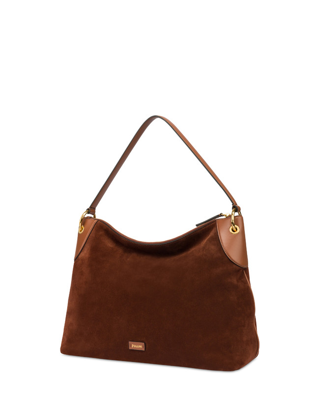 Pollini Hobo Bag In Crosta Anjia Sconto