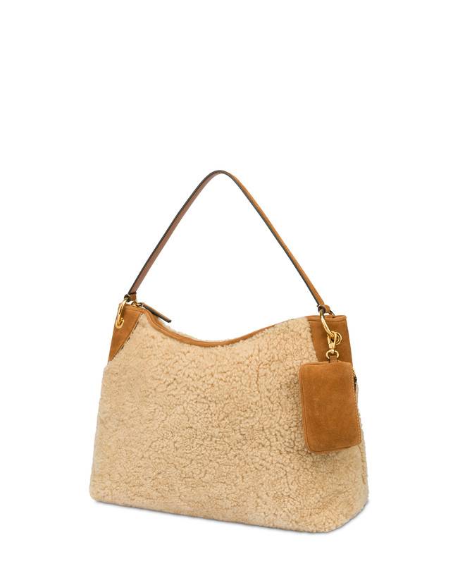Pollini Hobo Bag In Montone E Crosta Anjia Offerta