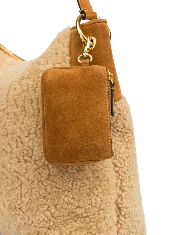 Pollini Hobo Bag In Montone E Crosta Anjia Offerta