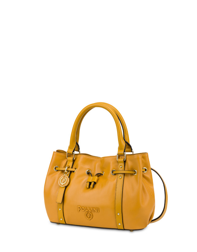 Pollini Piccola Borsa In Nappa Serena Mostarda/mostarda Negozio