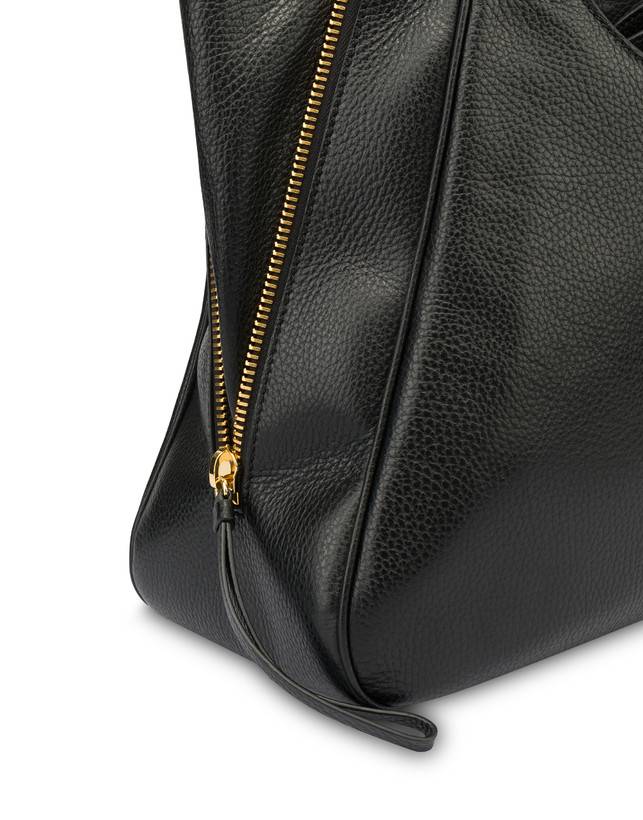 Pollini Shopper In Vitello Bottalato Rider In Saldo