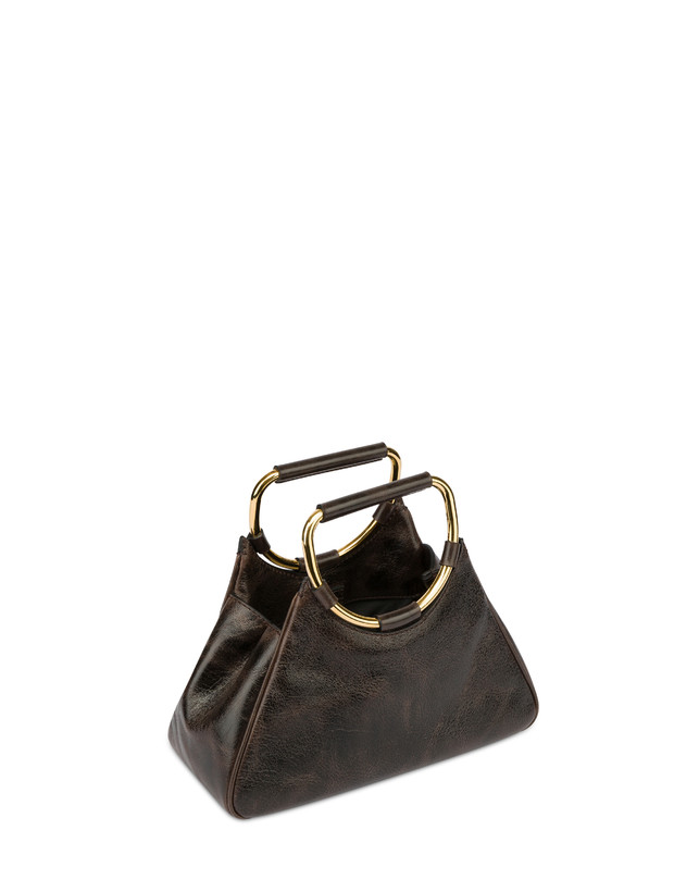 Pollini Clutch In Vitello Vintage Armour 2025