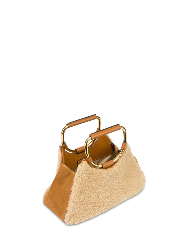 Pollini Clutch In Montone E Crosta Armour 2025