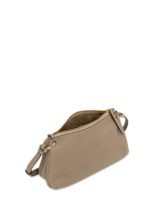Pollini Borsa A Tracolla In Vitello Bottalato Double Marlene Qualità