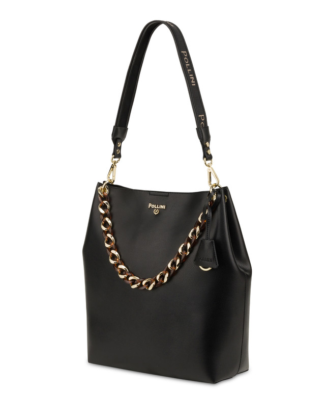 Pollini Hobo Bag Darlene Nero Vendita