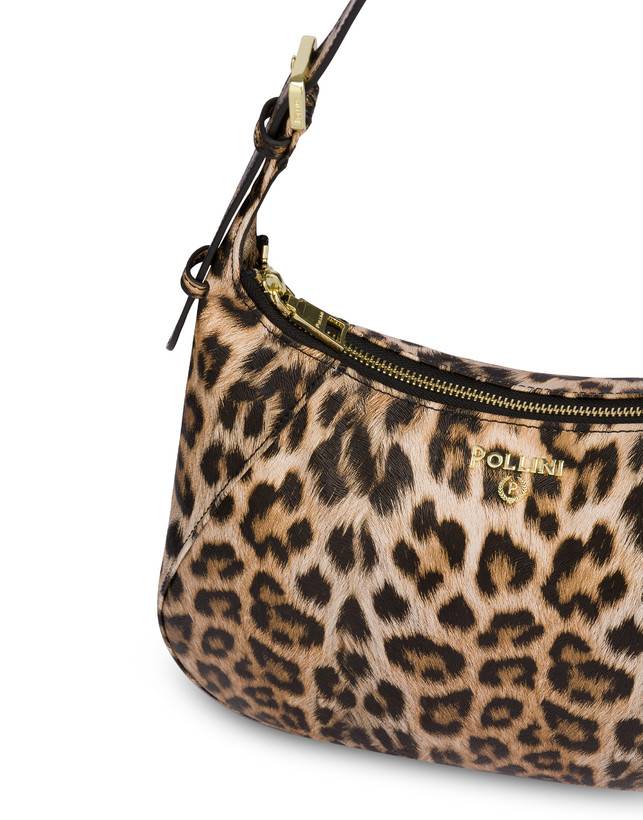 Pollini Hobo Bag Stampa Leopardata Nina Leopardo Acquista Ora