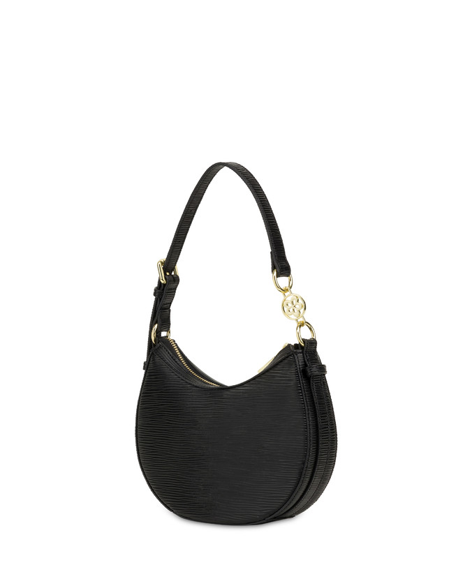 Pollini Hobo Bag Mini Ibis Nero Promozione Limitata