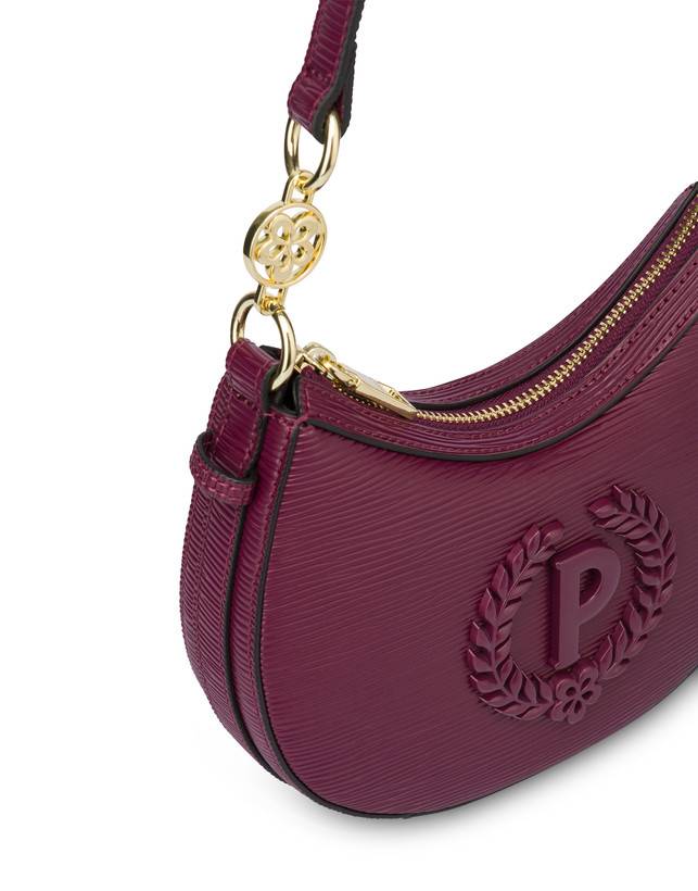 Pollini Hobo Bag Mini Ibis Burgundy Fino Al -60%