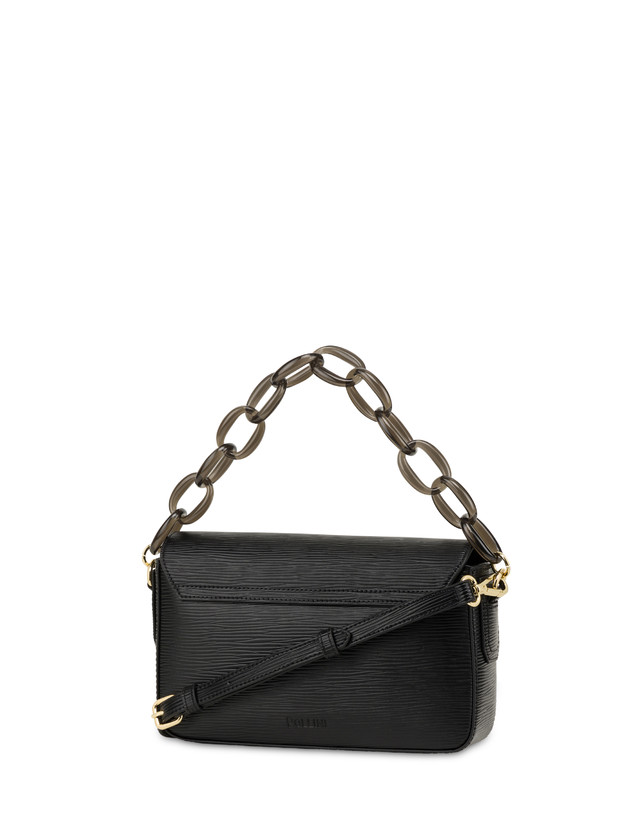 Pollini Candy Bag Con Maxi Catena Nero Shopping Online