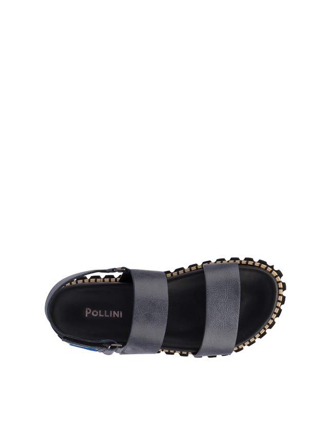 Pollini Sandali Fussbett In Vitello Water Trainers Avio Affare Del Giorno