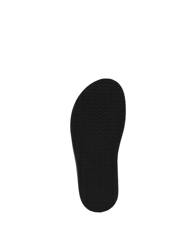 Pollini Sandali Flat In Nappa Natural Feeling Nero Prezzo Ridotto