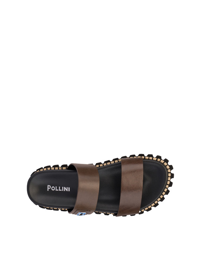 Pollini Sandalo Fango Sottocosto