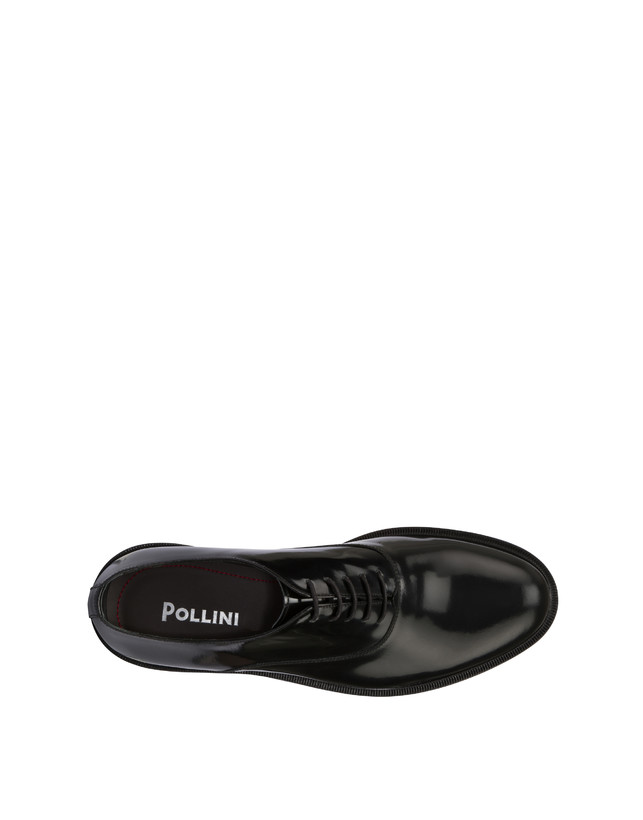 Pollini Francesine In Vitello Abrasivato 1920 Nero Economico