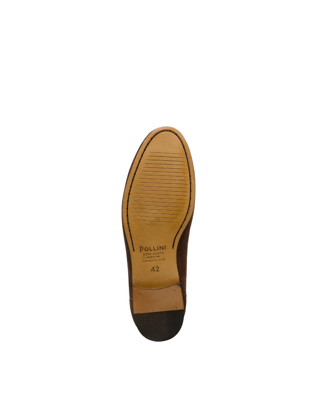 Pollini Derby In Scamosciato Flexy T.moro In Vendita