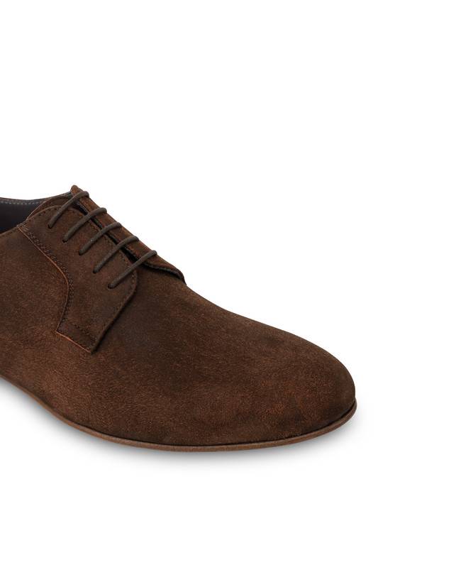 Pollini Derby In Scamosciato Flexy T.moro In Vendita