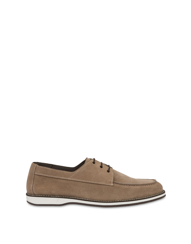 Pollini Derby In Crosta Green Field Beige