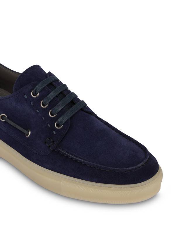 Pollini Scarpa Da Barca In Crosta Holiday Blu I Più Venduti