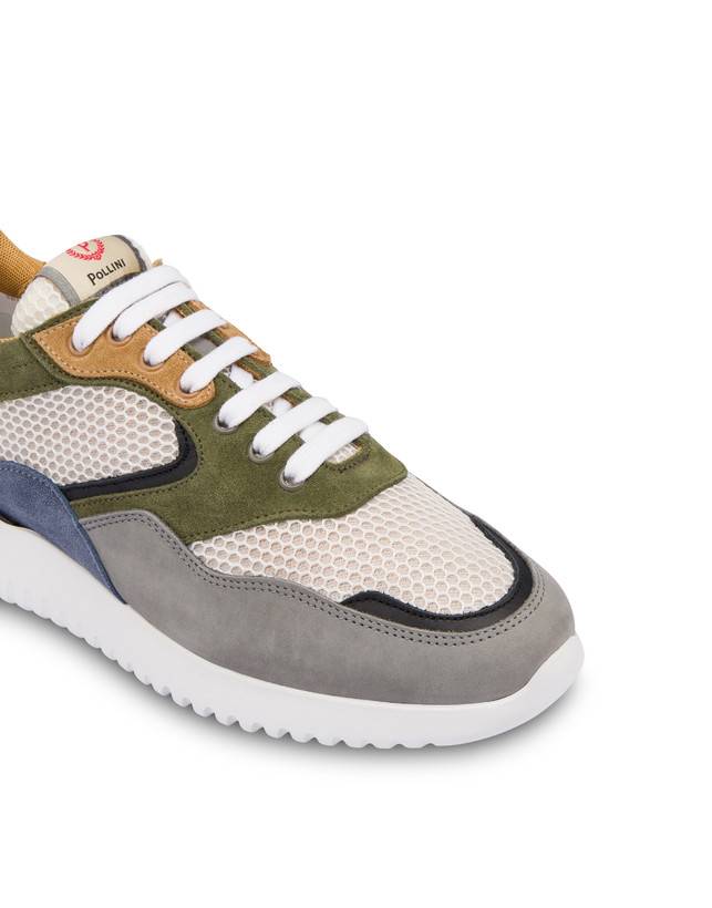 Pollini Sneakers Multicolor B-side Bianco/grafite/nero/militare/mais/azzurro Moda