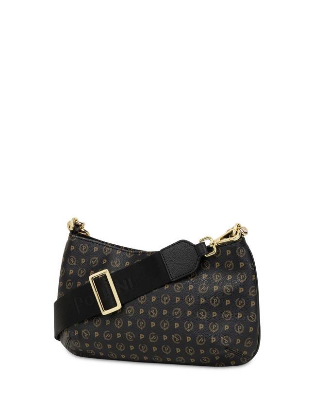 Pollini Borsa A Tracolla Heritage Logo Classic Nero/nero Shopping Online
