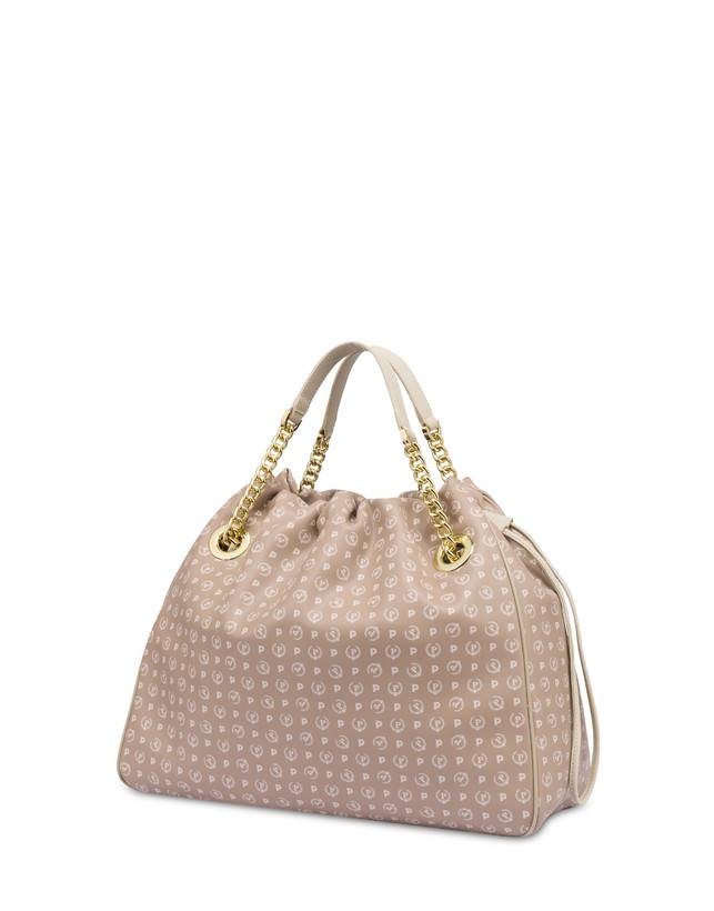 Pollini Borsa A Secchiello In Pvc Heritage Soft Touch Beige/avorio Prezzo basso