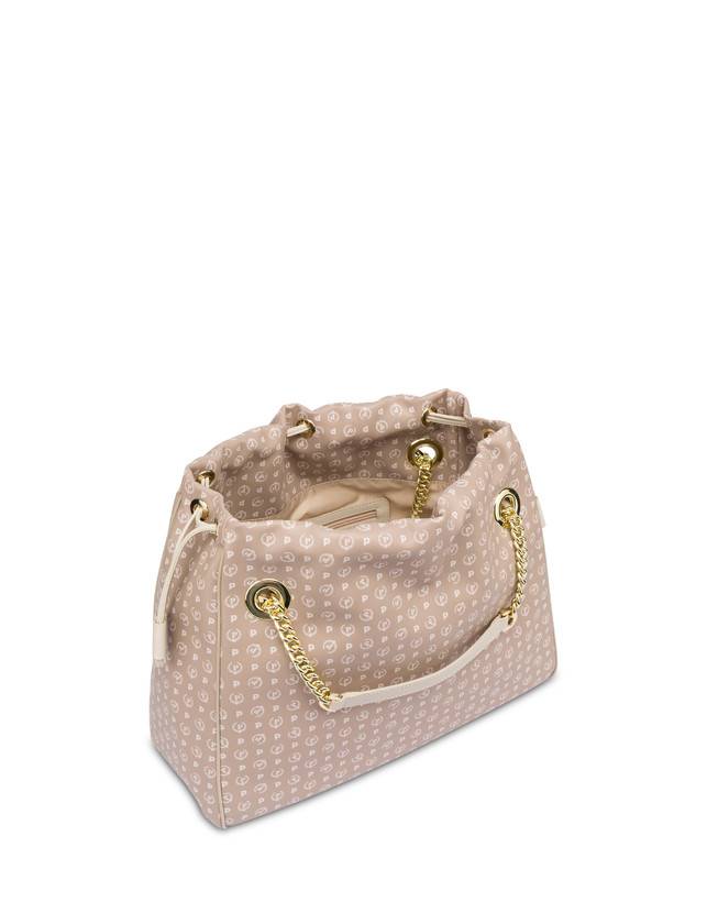 Pollini Borsa A Secchiello In Pvc Heritage Soft Touch Beige/avorio Prezzo basso