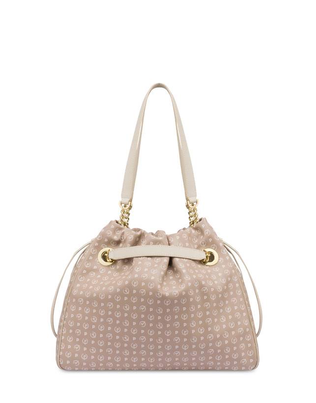 Pollini Borsa A Secchiello In Pvc Heritage Soft Touch Beige/avorio Prezzo basso