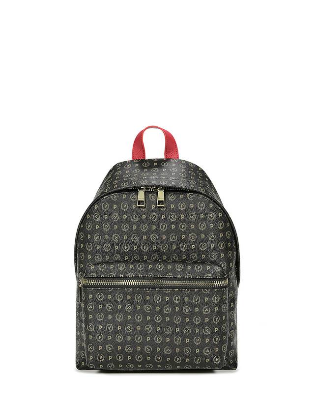 Pollini Zaino Heritage Logo Classic Nero/lacca