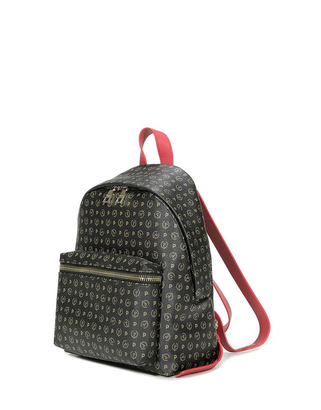 Pollini Zaino Heritage Logo Classic Nero/lacca Vendite Flash