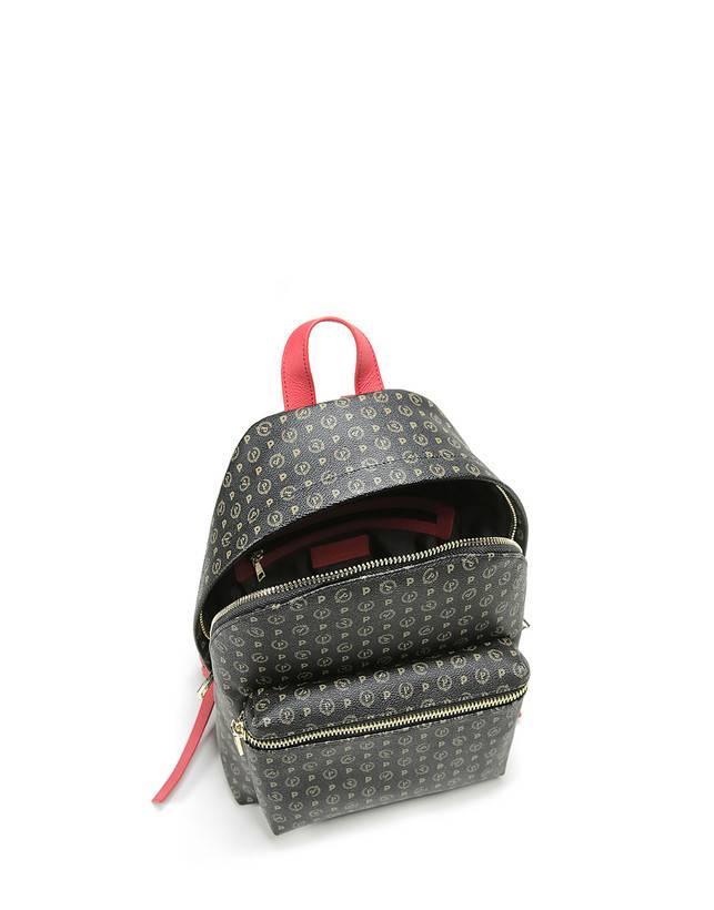 Pollini Zaino Heritage Logo Classic Nero/lacca Vendite Flash