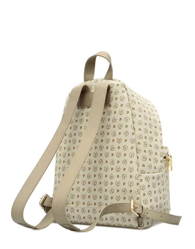 Pollini Zaino Heritage Logo Classic Avorio/ghiaccio Moda