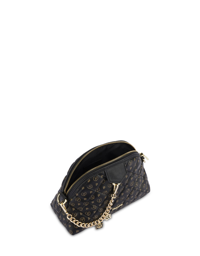 Pollini Borsa A Tracolla Heritage Matelassé Nero/nero Pezzi Unici