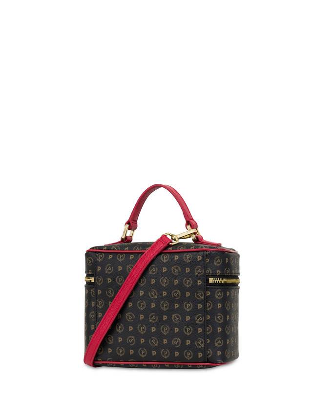 Pollini Borsa Beauty Piccola Heritage Logo Classic Nero/lacca Prezzo Ridotto