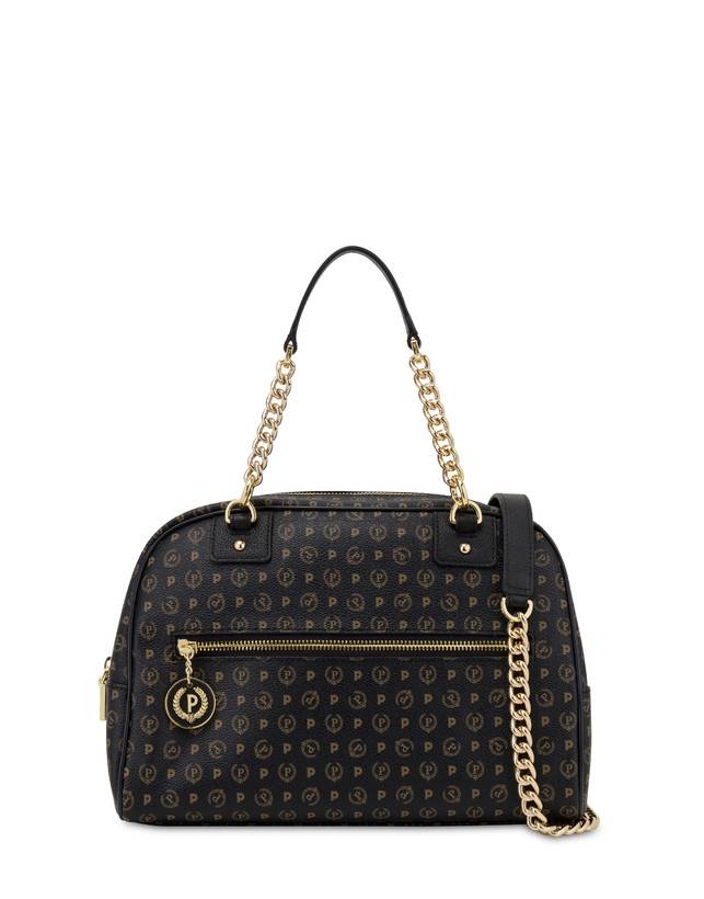 Pollini Bowling Bag Heritage Logo Classic Nero/nero Presa