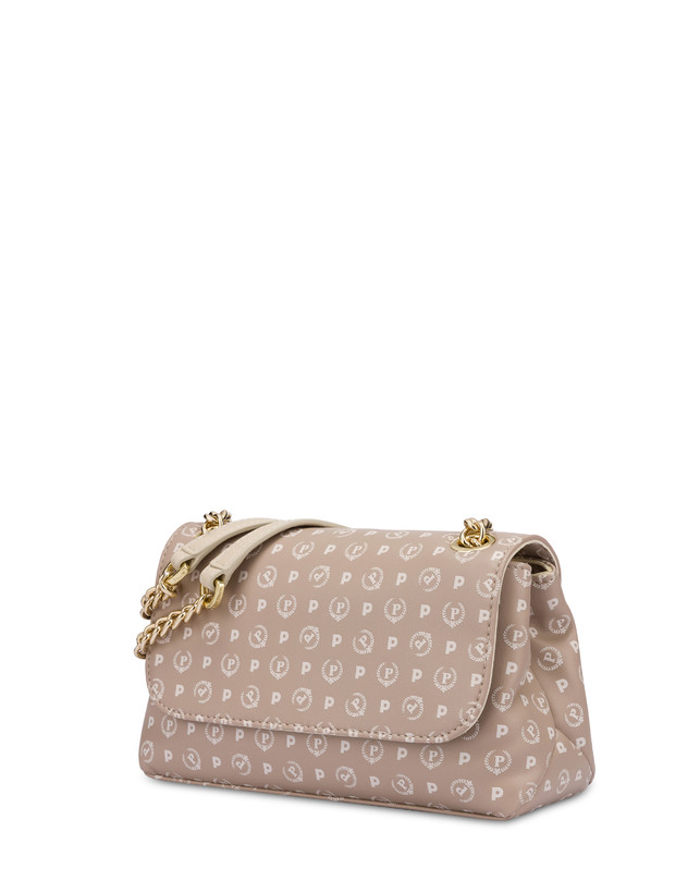 Pollini Borsa A Spalla Heritage Soft Touch Beige/avorio Offerte