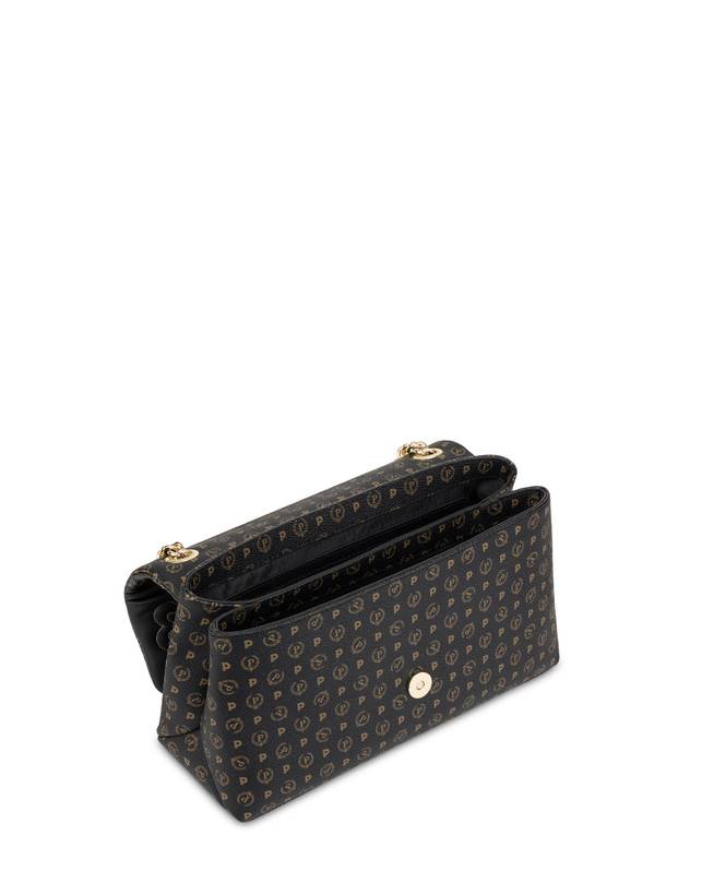 Pollini Borsa A Spalla Puffy Heritage Nero/nero/nero Convenienza
