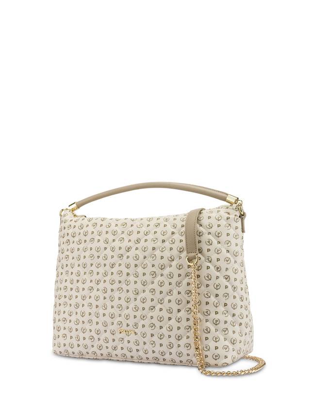 Pollini Borsa Hobo Heritage Matelassé Avorio/avorio Sconto