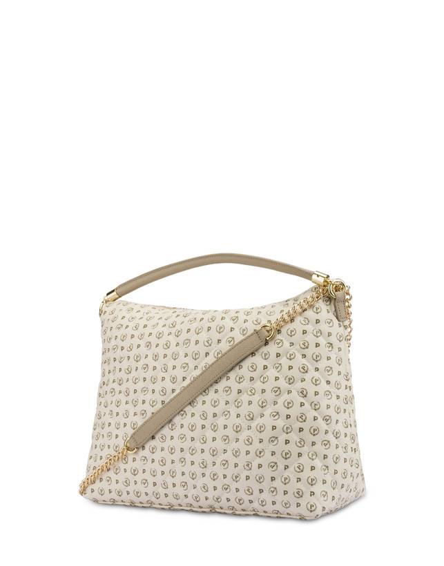 Pollini Borsa Hobo Heritage Matelassé Avorio/avorio Sconto