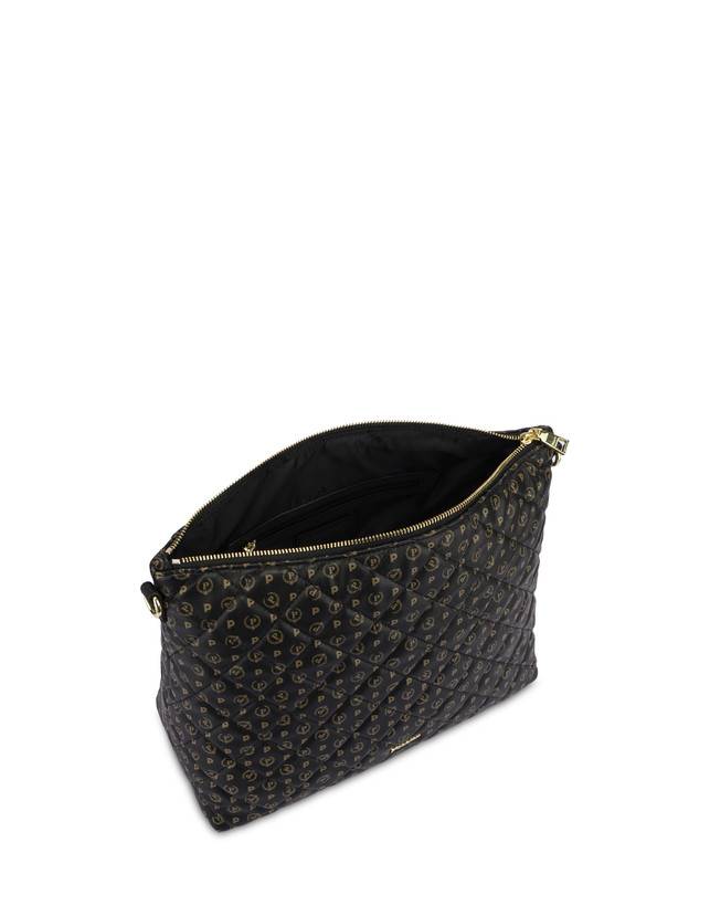 Pollini Borsa Hobo Heritage Matelassé Nero/nero Offerta