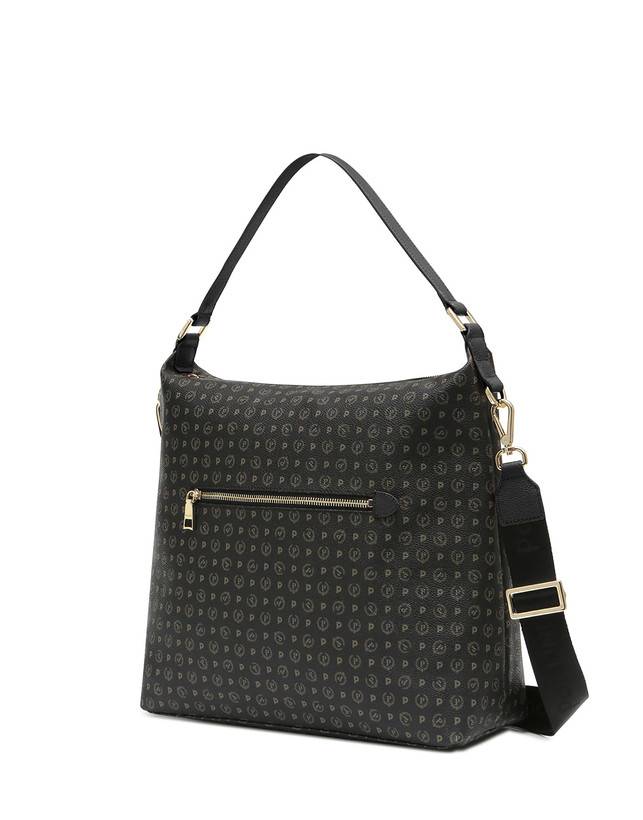 Pollini Borsa A Spalla Nero/nero Vendite Flash