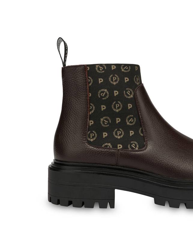 Pollini Beatles In Vitello Logo Heritage Nero/t.moro Prezzo di fabbrica