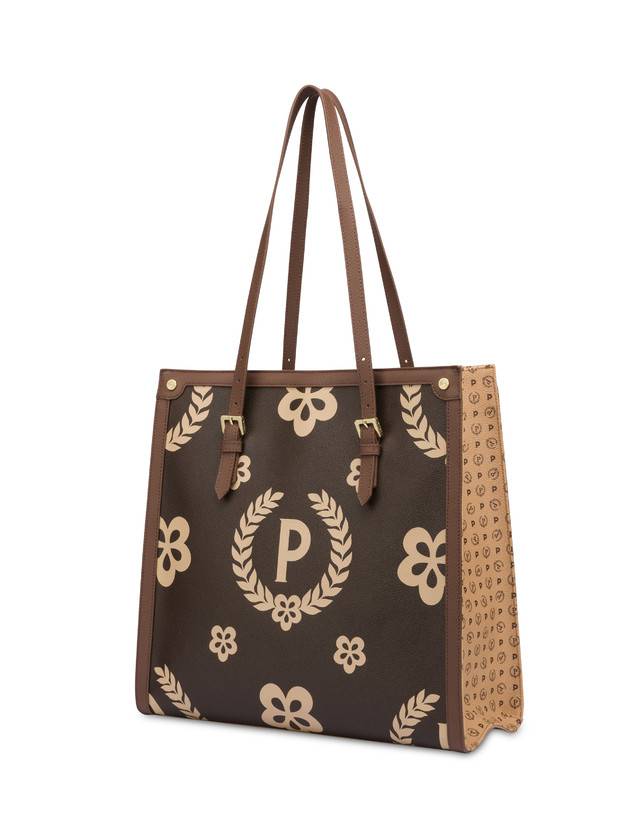 Pollini Tote Bag Day-si! Heritage Crema/marrone/marrone Shopping online
