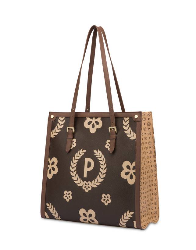 Pollini Tote Bag Day-si! Heritage Crema/marrone/marrone Shopping online