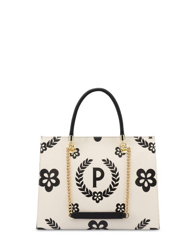 Pollini Shopping Bag Day-si! Heritage Nero/avorio/nero Vendite stagionali